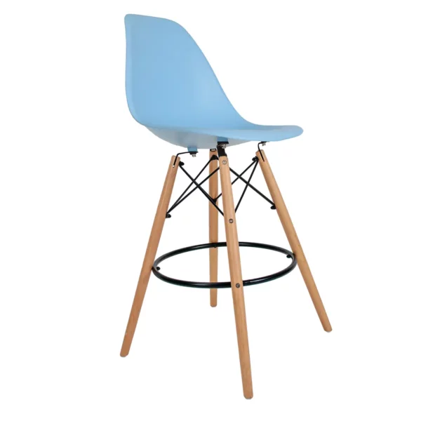 banqueta eames azul diagonal