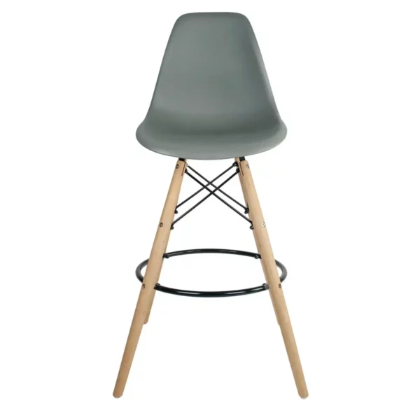 banqueta eames cinza frente