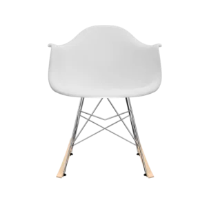 eames arm balanco branco frente