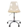 cadeira eames pc ambar office cromo frente