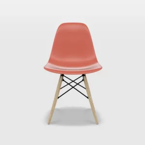 cadeira eames pp dsw coral preto frente